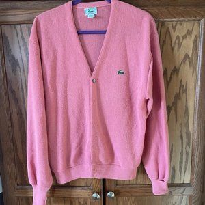 Vintage Men's Lacoste Cardigan - M
